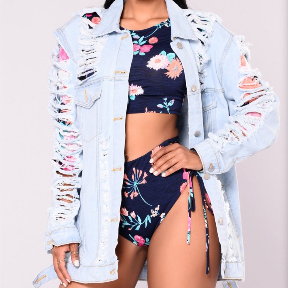 Light blue jacket